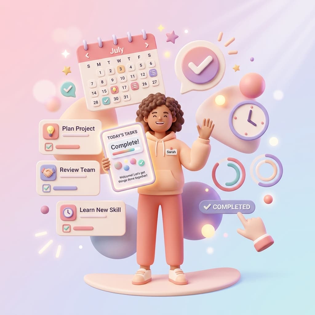 Productivity Illustration